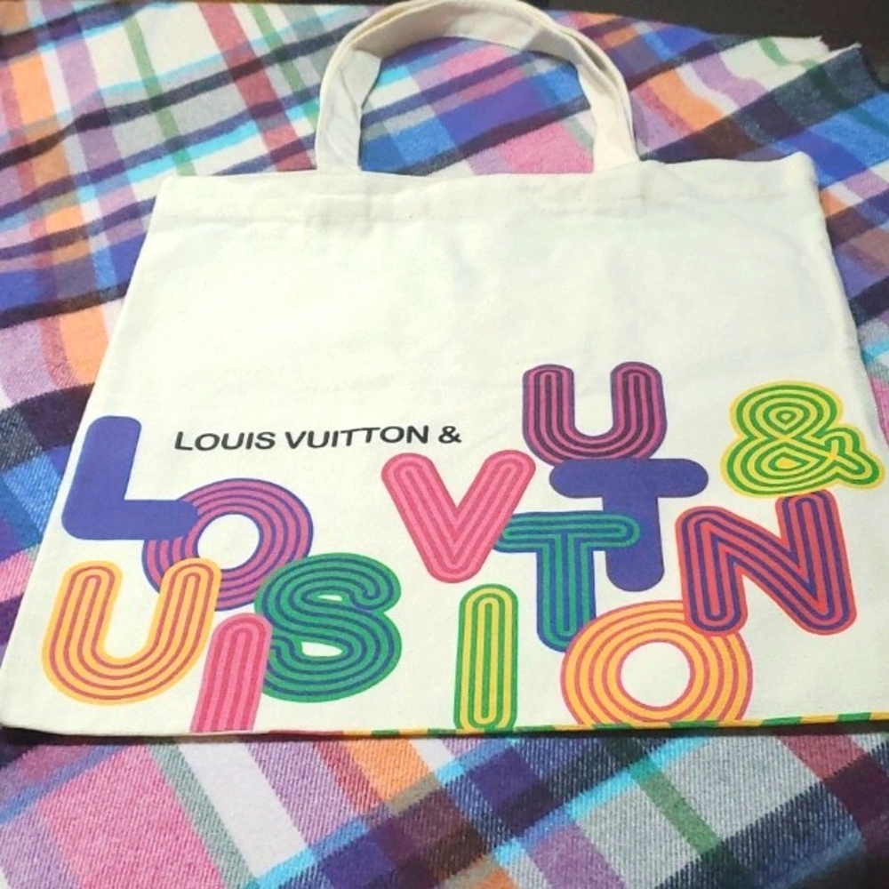 LV CANVAS TOTE NWOT - Picture 6 of 8